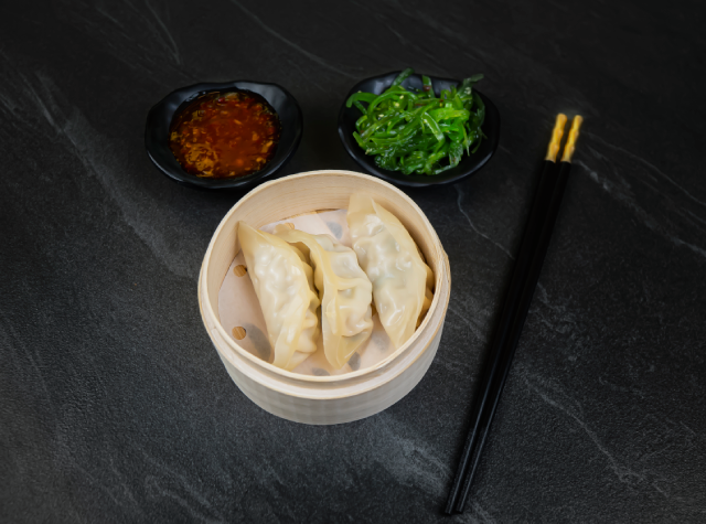 Gyoza al Vapor